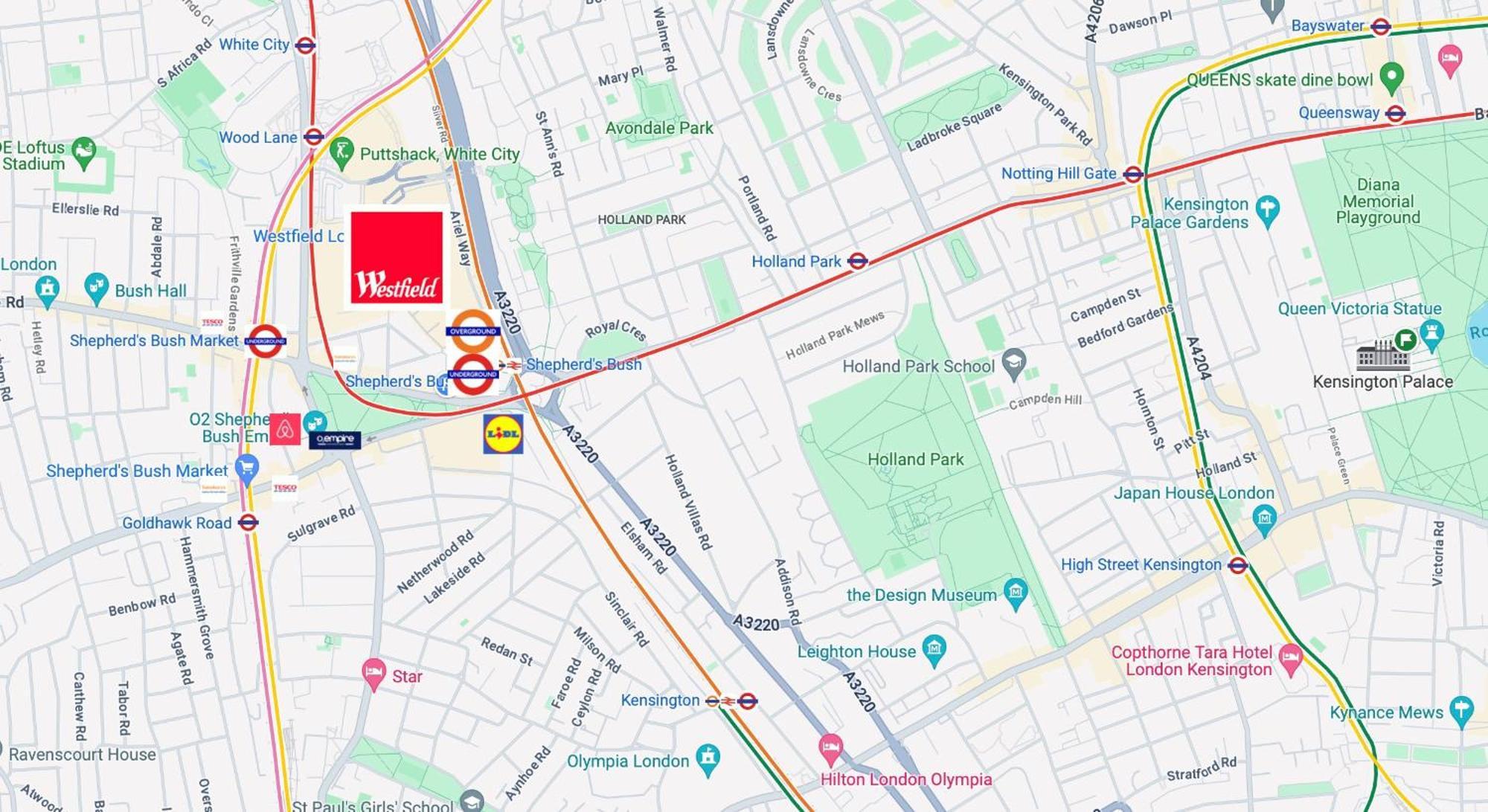 Westfield London Shepherds Bush المظهر الخارجي الصورة